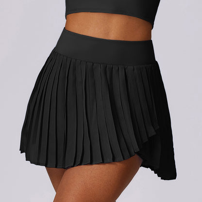 Casual Pleated Skirt
