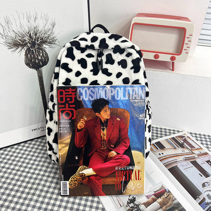 Casual Plush School Bag