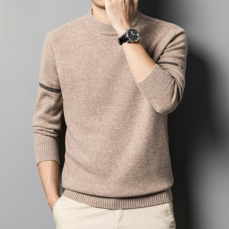 Casual Round-Neck Knitwear