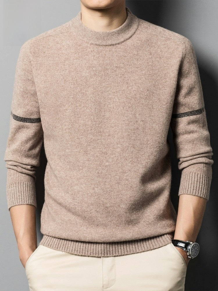 Casual Round-Neck Knitwear