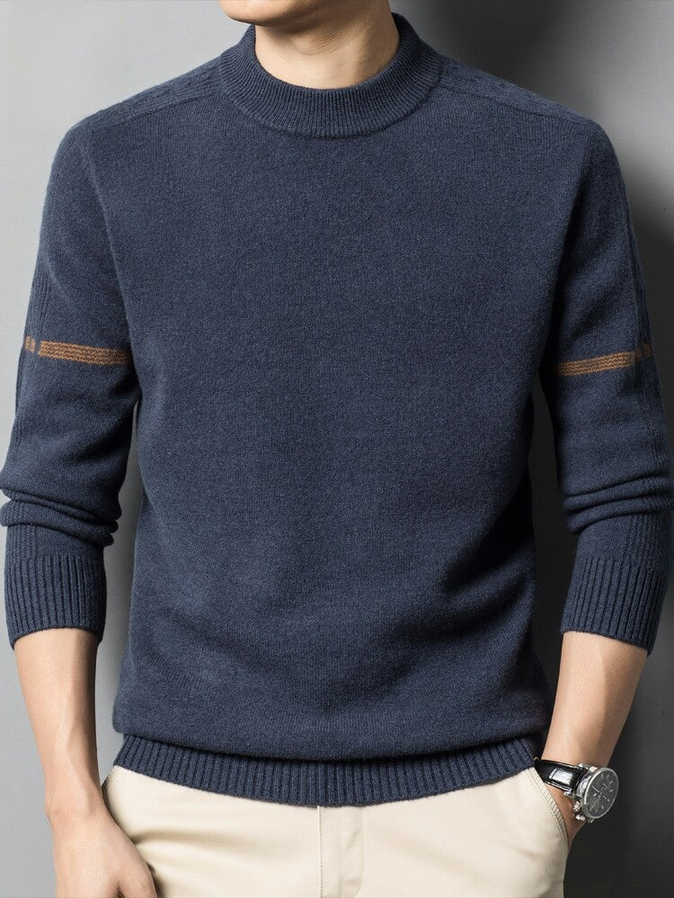 Casual Round-Neck Knitwear
