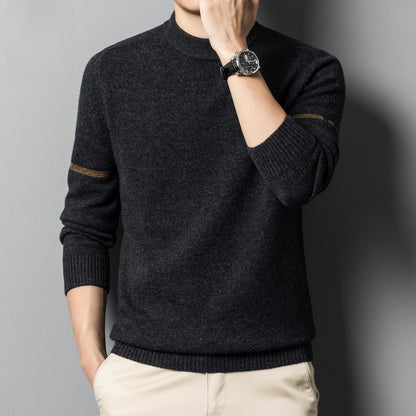 Casual Round-Neck Knitwear