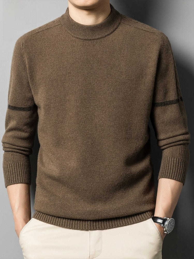 Casual Round-Neck Knitwear