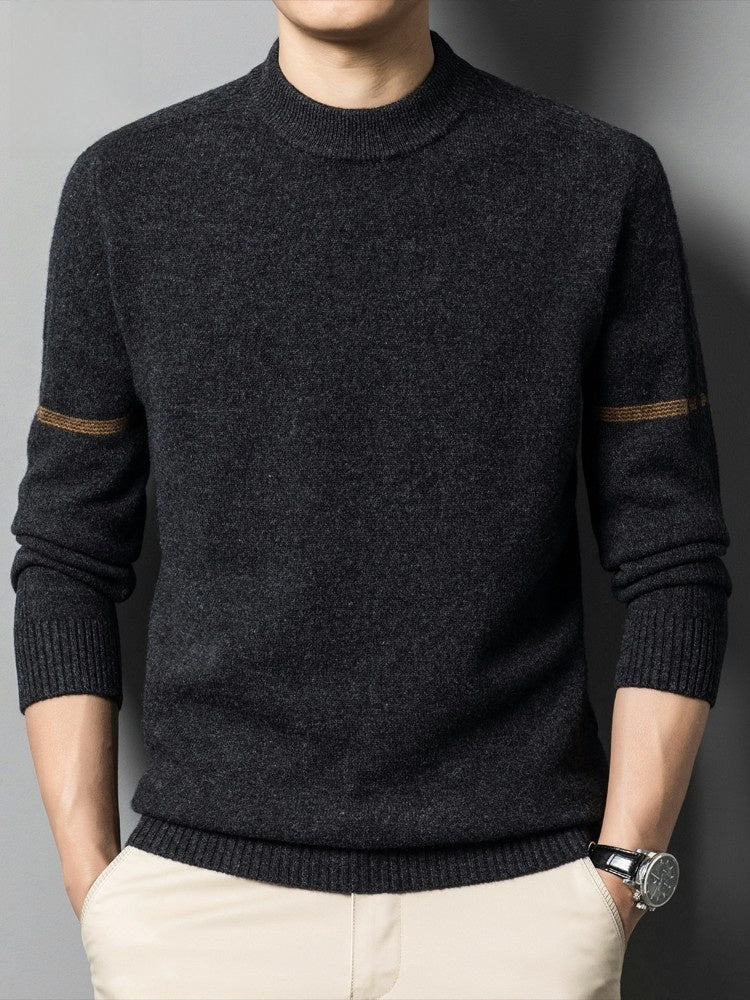 Casual Round-Neck Knitwear