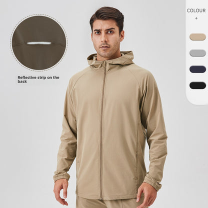 Casual running fitness jacket