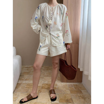 Casual shirts shorts and skirts