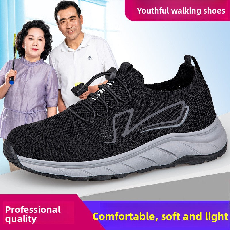 Casual shoes for middle-aged and elderly people