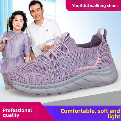 Casual shoes for middle-aged and elderly people