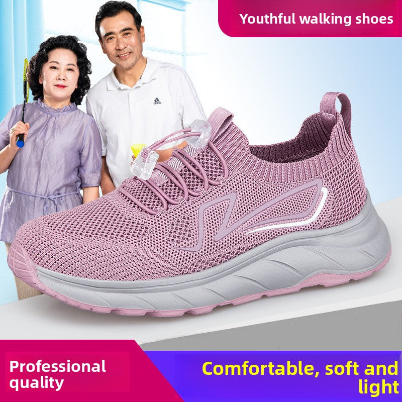 Casual shoes for middle-aged and elderly people