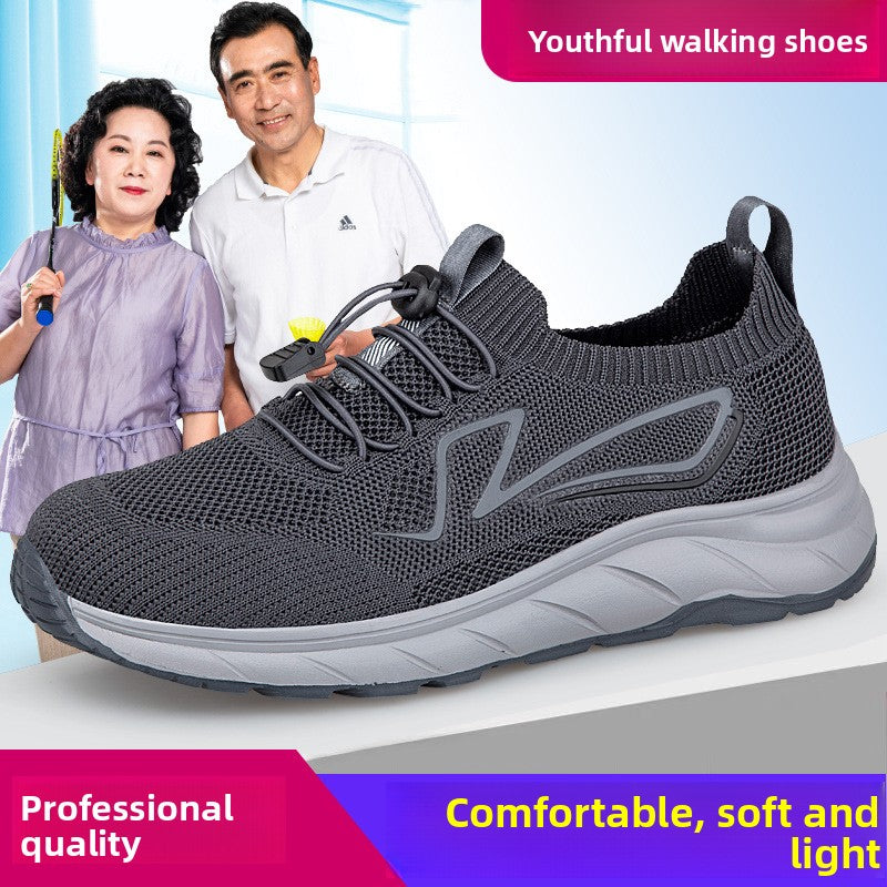 Casual shoes for middle-aged and elderly people