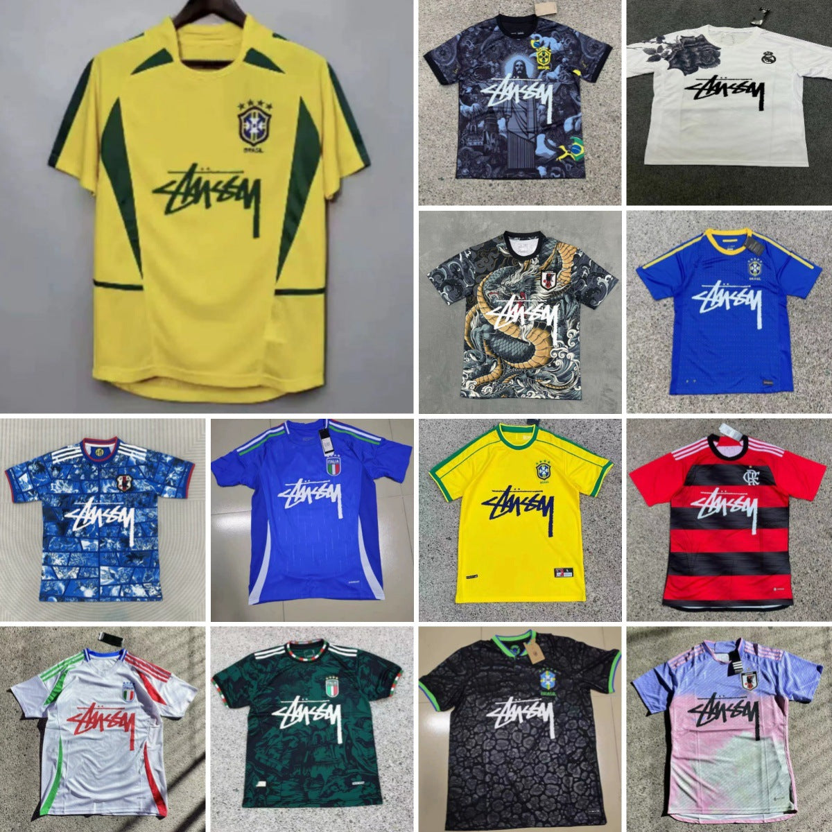 Casual short-sleeved football uniform