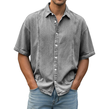 Casual short-sleeved shirt