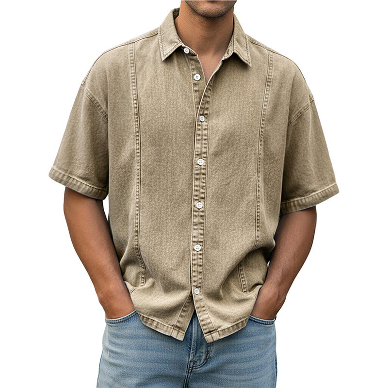 Casual short-sleeved shirt