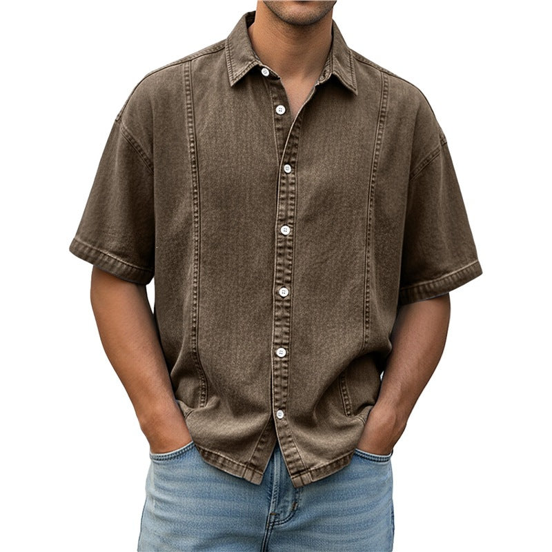Casual short-sleeved shirt
