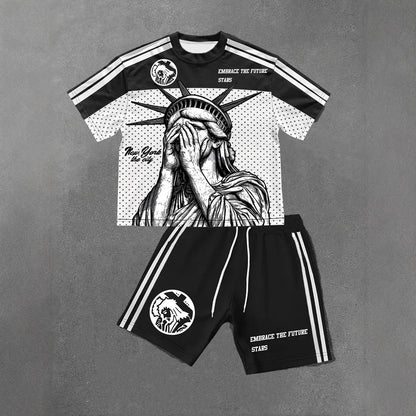 Casual short sleeves