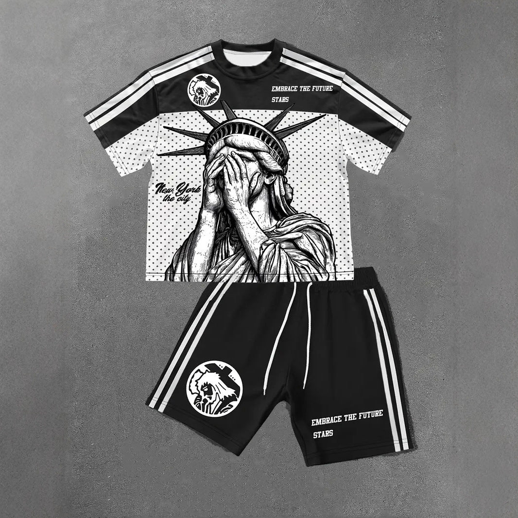 Casual short sleeves
