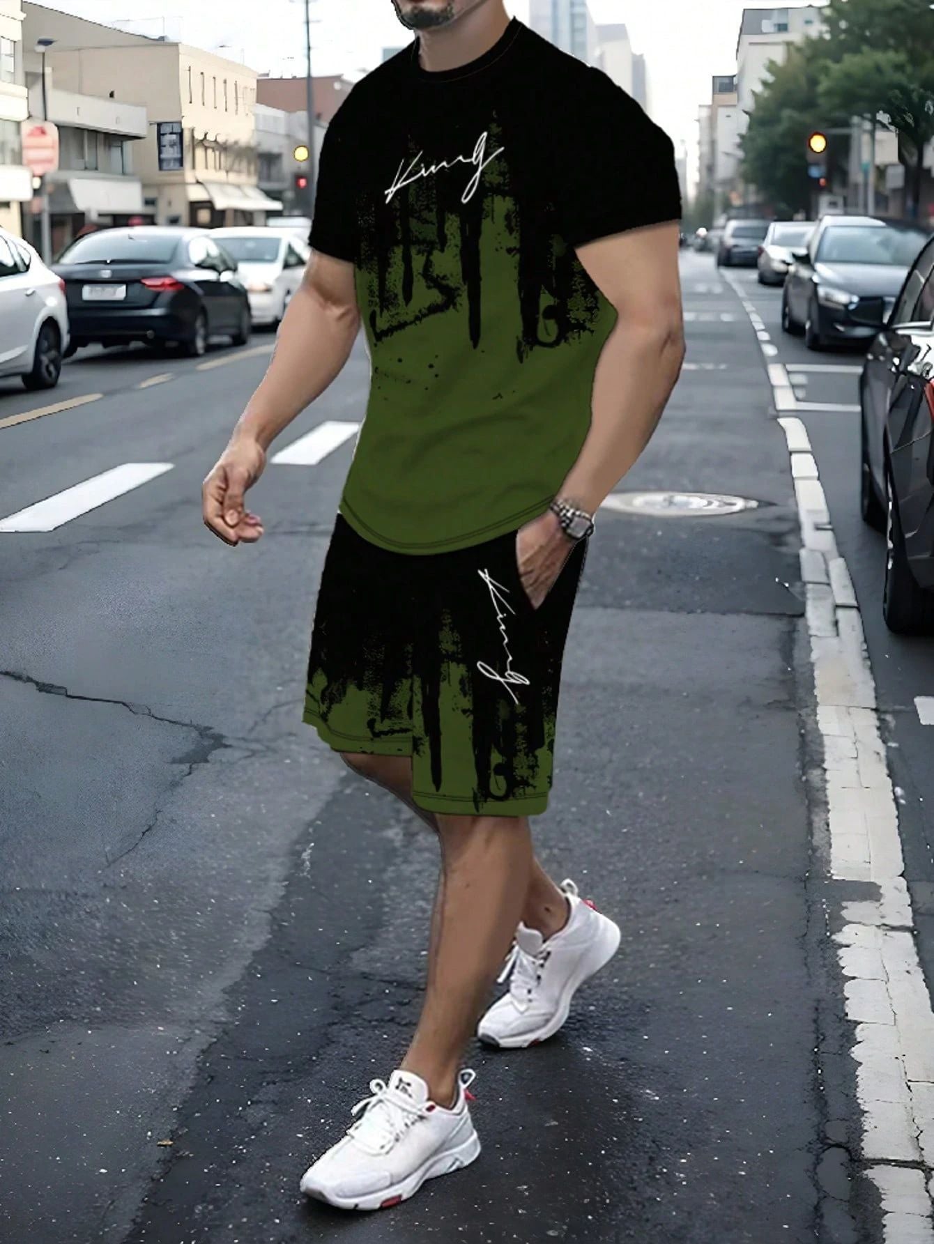 Casual short sleeves