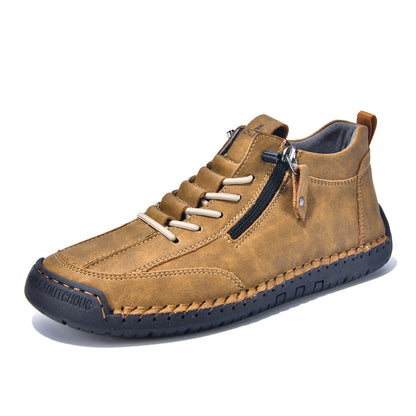 Casual Side Zipper Martin Boots for Men and Women