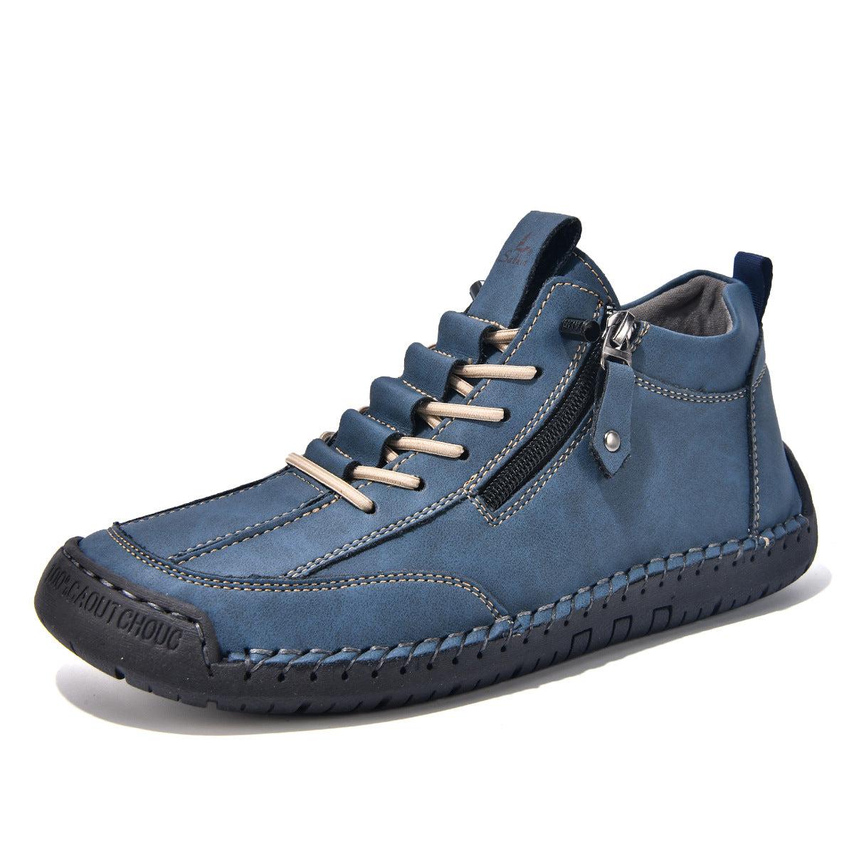 Casual Side Zipper Martin Boots for Men and Women