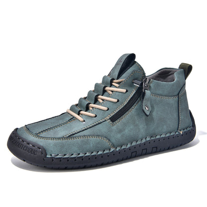 Casual Side Zipper Martin Boots for Men and Women