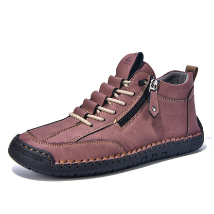 Casual Side Zipper Martin Boots for Men and Women