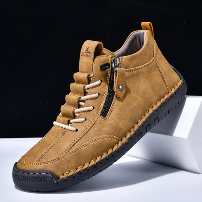 Casual Side Zipper Martin Boots for Men and Women