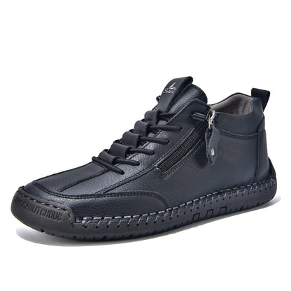 Casual Side Zipper Martin Boots for Men and Women