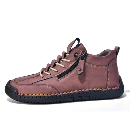 Casual Side Zipper Martin Boots for Men and Women
