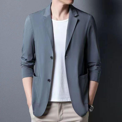 Casual Solid Blazer