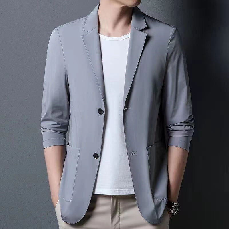 Casual Solid Blazer