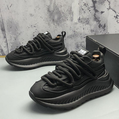 casual solid-color sports shoes