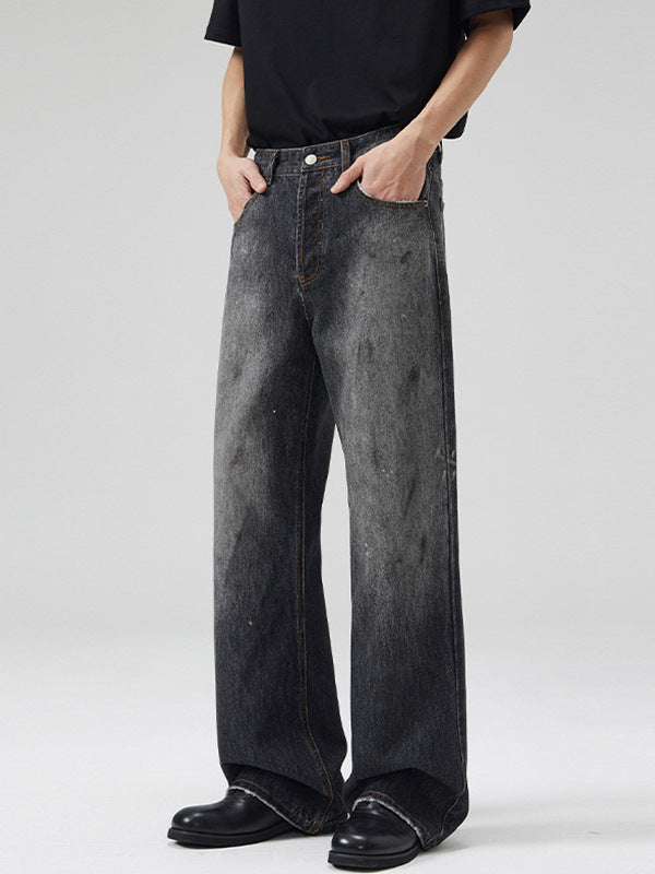 Casual Splash Ink Denim Pants