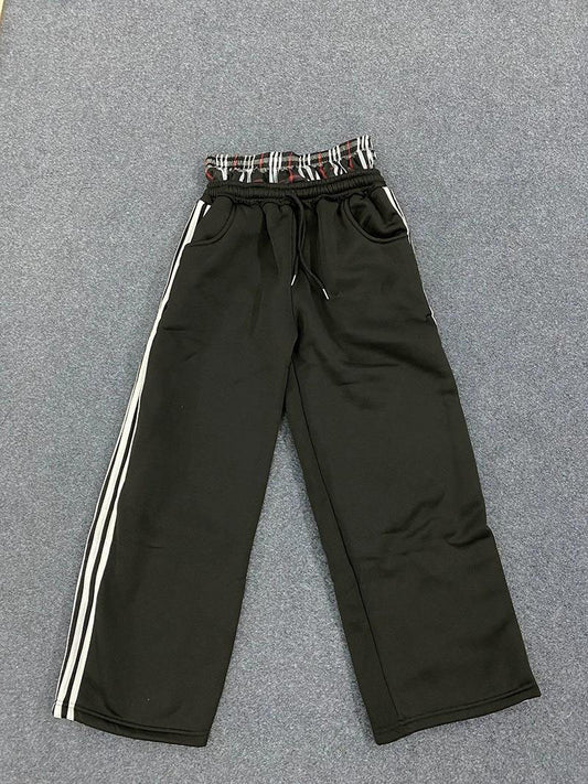 Casual Sport Pants with Side Stripes