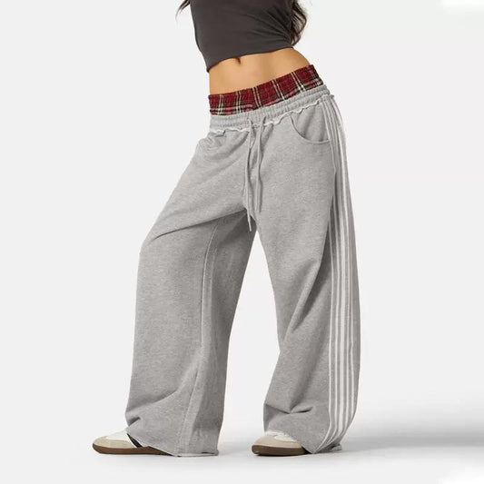 Casual Sport Pants with Side Stripes