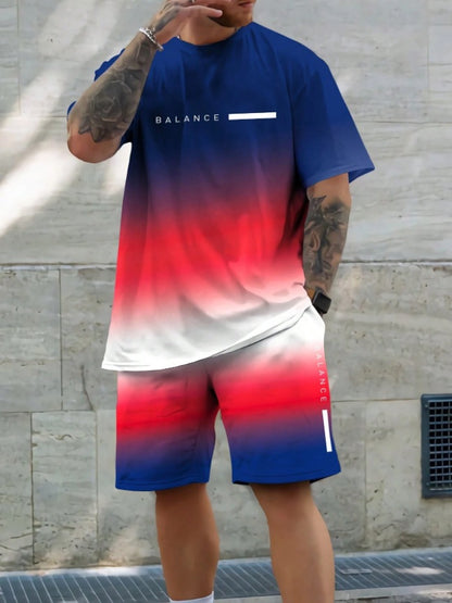 Casual sport short-sleeve T-shirt