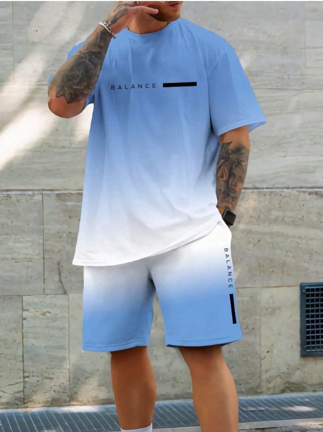 Casual sport short-sleeve T-shirt