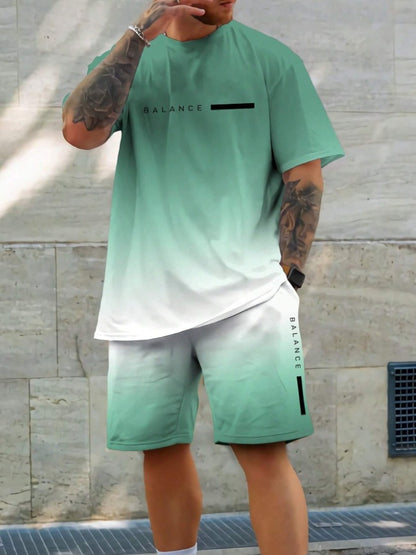 Casual sport short-sleeve T-shirt