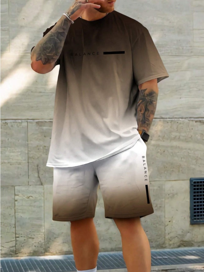 Casual sport short-sleeve T-shirt