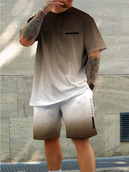 Casual sport short-sleeve T-shirt