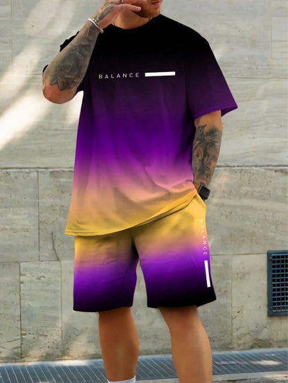 Casual sport short-sleeve T-shirt