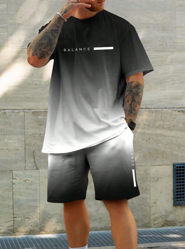 Casual sport short-sleeve T-shirt