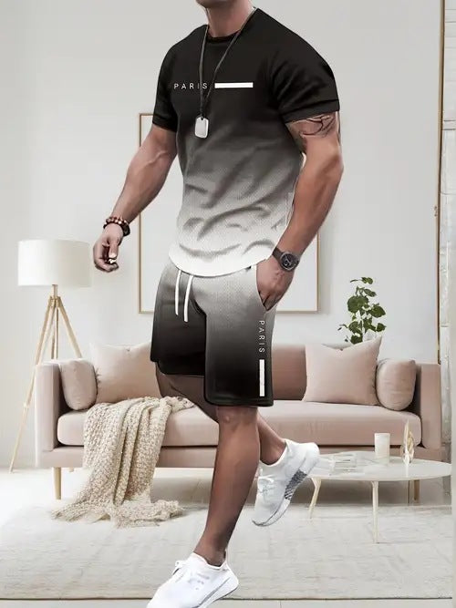 Casual sport short-sleeve T-shirt