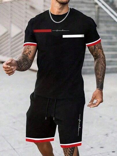 Casual sport short-sleeve T-shirt