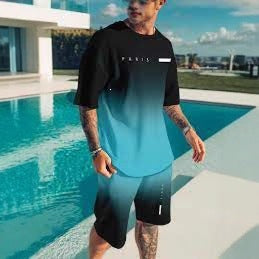 Casual sport short-sleeve T-shirt