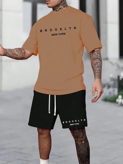Casual sport short-sleeve T-shirt