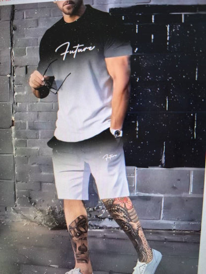 Casual sport short-sleeve T-shirt