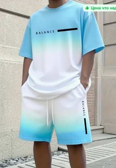 Casual sport short-sleeve T-shirt