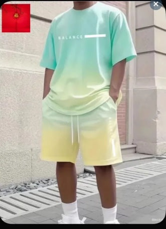 Casual sport short-sleeve T-shirt