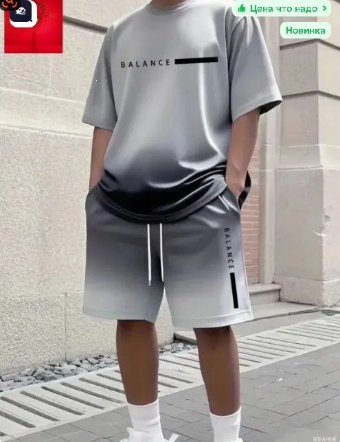 Casual sport short-sleeve T-shirt