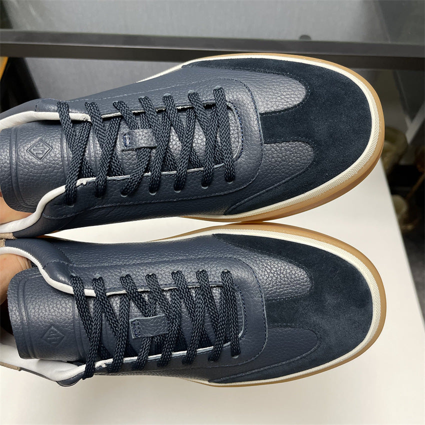 Casual sports color-blocked German training shoes